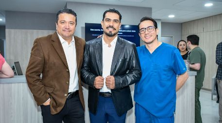 Carlos Martínez, Gustavo Sánchez y Horacio Vlaminck. GENTE BIEN JALISCO / Revista del 10 de abril 2026