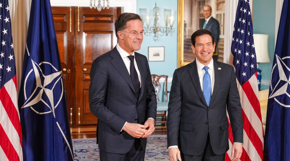 Trump ha criticado abiertamente a la OTAN por no participar activamente en acciones relacionadas con la crisis en Medio Oriente. EFE/F. Everett