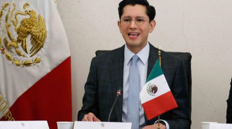 Comparecencia de Roberto Velasco Álvarez ante la comisión de Relaciones Exteriores en el Senado de la República por la titularidad de la Secretaría de Relaciones Exteriores. SUN/D. Simón