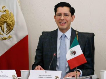 Comparecencia de Roberto Velasco Álvarez ante la comisión de Relaciones Exteriores en el Senado de la República por la titularidad de la Secretaría de Relaciones Exteriores. SUN/D. Simón