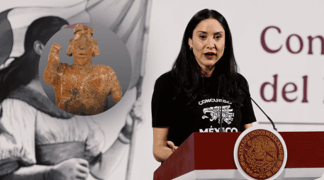 Desde 2018, el Gobierno mexicano recuperó unas 16 mil 500 piezas culturales al combatir subastas. EFE/J. Méndez/X/@ccurieldeicaza