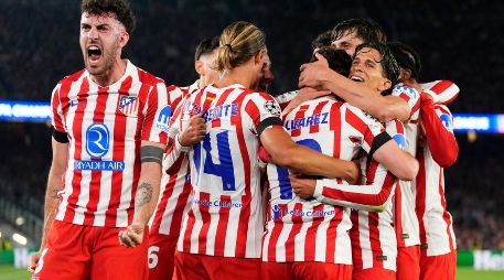 El Atlético tiene la ventaja contra el Barcelona y ahora buscarán sellar el boleto en el Metropolitano. EFE / S. Wu.