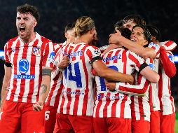 El Atlético tiene la ventaja contra el Barcelona y ahora buscarán sellar el boleto en el Metropolitano. EFE / S. Wu.