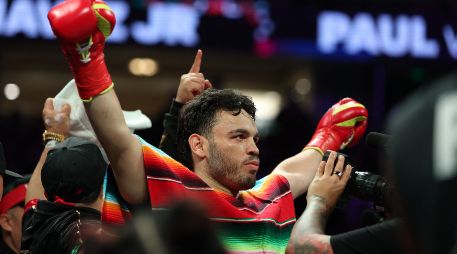 En enero de este año, Chávez Jr. derrotó por nocaut a Ángel Julián Sacco. AFP/ P. FALLON.