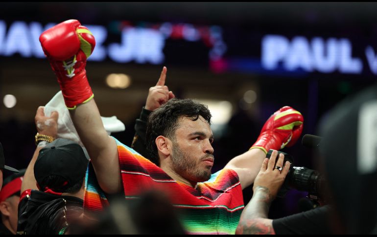 En enero de este año, Chávez Jr. derrotó por nocaut a Ángel Julián Sacco. AFP/ P. FALLON.