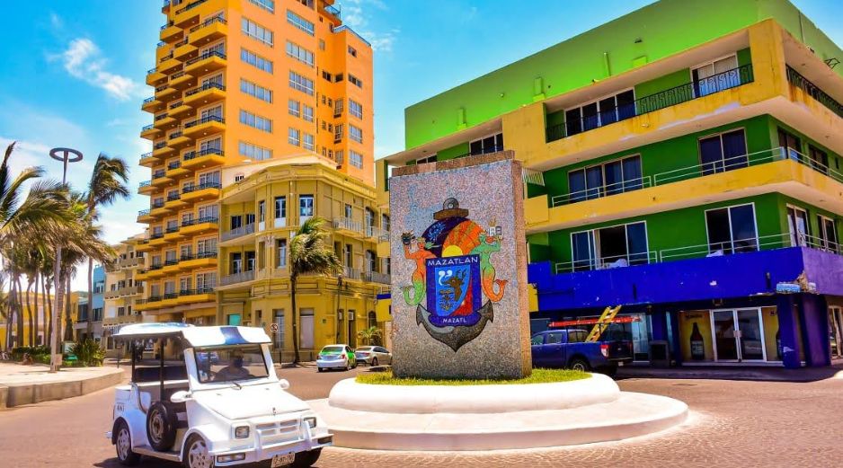 El escudo de Mazatlán, Sinaloa. ESPECIAL/SECRETARÍA DE TURISMO DE SINALOA.