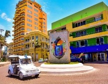 El escudo de Mazatlán, Sinaloa. ESPECIAL/SECRETARÍA DE TURISMO DE SINALOA.