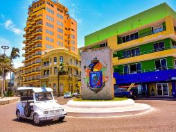 El escudo de Mazatlán, Sinaloa. ESPECIAL/SECRETARÍA DE TURISMO DE SINALOA.
