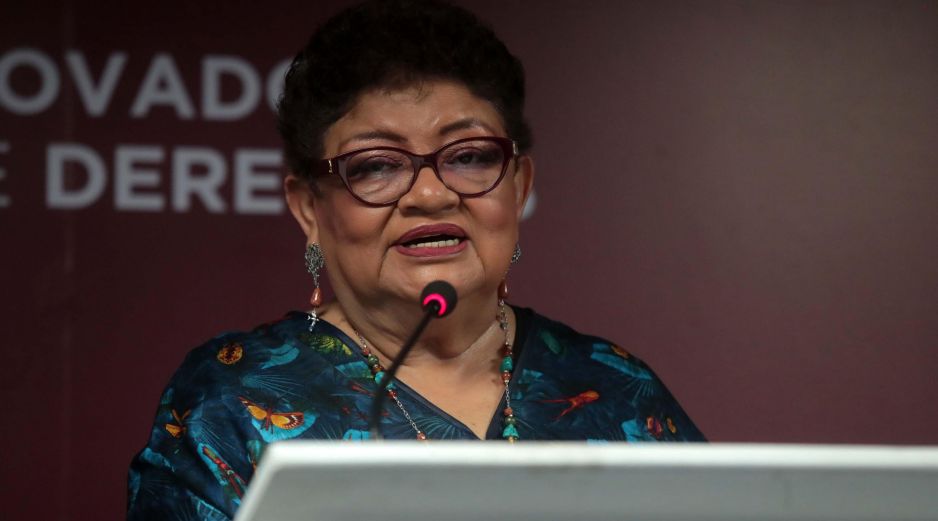 Ernestina Godoy, titular de la Fiscalía General de la República, brindó avances del caso del Tren Interoceánico en una conferencia de prensa. SUN/ARCHVO