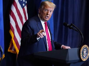 Donald Trump dejó en claro que sus reproches hacia la OTAN están lejos de terminar. AP/ARCHIVO