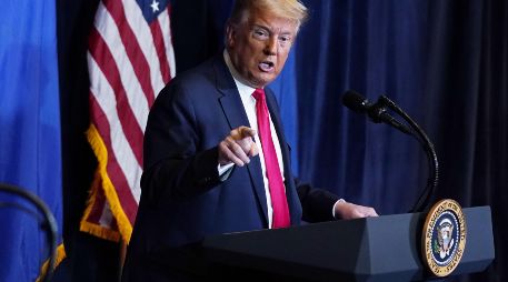 Donald Trump dejó en claro que sus reproches hacia la OTAN están lejos de terminar. AP/ARCHIVO