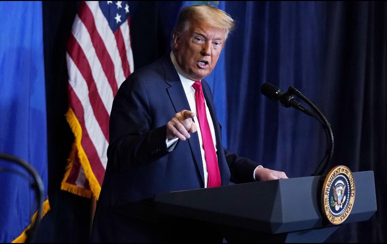 Donald Trump dejó en claro que sus reproches hacia la OTAN están lejos de terminar. AP/ARCHIVO