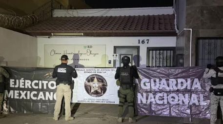 La Fiscalía General de Justicia del Estado de Sonora llevó a cabo un cateo en un inmueble ubicado en Ciudad Obregón. ESPECIAL