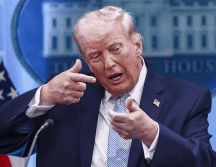 Trump señaló que existe un único conjunto de puntos aceptables para Estados Unidos, los cuales serán discutidos en privado durante las próximas dos semanas. EFE/Jim Lo Scalzo