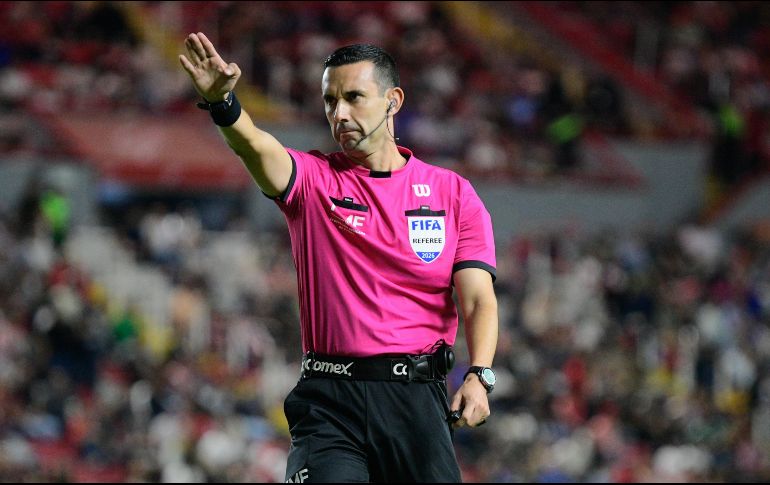 César Arturo Ramos está cerca de arbitrar en su tercera Copa del Mundo. IMAGO7/P. Ramírez