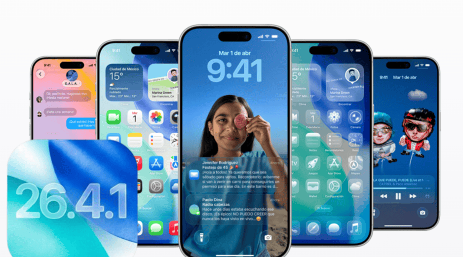 La nueva versión tiene el objetivo de mejorar y pulir algunos detalles que fallaron en la actualización pasada. ESPECIAL / APPLE
