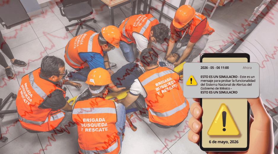 El Primer Simulacro Nacimiento se llevará a cabo en la fecha de la conmemoración del 40 Aniversario de la Conformación del Sistema Nacional de Protección Civil. EL INFORMADOR/ARCHIVO ESPECIAL/Canva