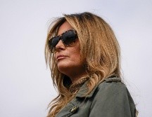 Melania Trump desmintió haber conocido a Donald Trump a través del difunto Epstein. AP / ARCHIVO