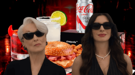 El menú VIP de El diablo viste a la moda 2 de Cinépolis se centra en deleitar tu paladar con ingredientes premium y mucha creatividad. X / @CINEPOLIS / YOUTUBE / 20TH CENTURY STUDIOS LA