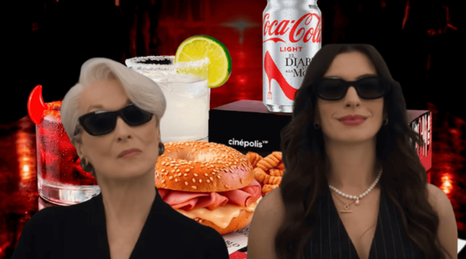 El menú VIP de El diablo viste a la moda 2 de Cinépolis se centra en deleitar tu paladar con ingredientes premium y mucha creatividad. X / @CINEPOLIS / YOUTUBE / 20TH CENTURY STUDIOS LA