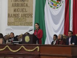 El Grupo Parlamentario de Morena reiteró su respaldo irrestricto a la Presidenta Claudia Sheinbaum durante la sesión. SUN/ARCHIVO
