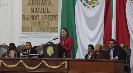 El Grupo Parlamentario de Morena reiteró su respaldo irrestricto a la Presidenta Claudia Sheinbaum durante la sesión. SUN/ARCHIVO