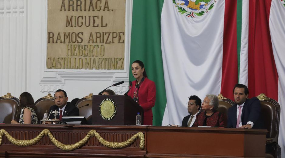 El Grupo Parlamentario de Morena reiteró su respaldo irrestricto a la Presidenta Claudia Sheinbaum durante la sesión. SUN/ARCHIVO