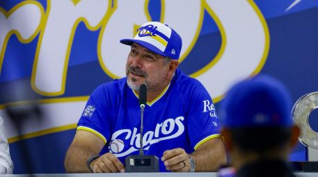 Benjamín Gil ya prepara sus estrategias para la nueva temporada 2026 de la LMB. CORTESÍA/ CHARROS DE JALISCO.