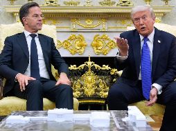 Donald Trump volvió a criticar al régimen de Teherán a través de sus redes sociales. AP/A. Brandon