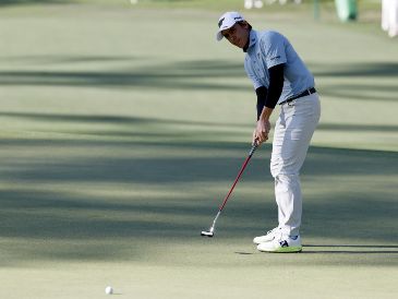 El tapatío Carlos Ortiz tuvo un debut complicado en su regreso a Magnolia Lane. EFE/ E. S. LESSER.