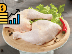 El pollo registró un aumento más moderado de 2.82%, pero constante en el gasto diario. UNSPLASH / CANVA
