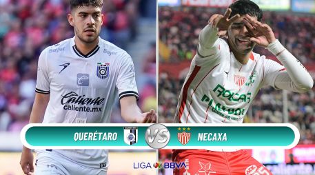 Querétaro y Necaxa se enfrentan en busca de puntos importantes para el cierre del Clausura 2026. ESPECIAL / IMAGO7 y CANVA