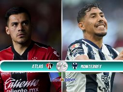 Atlas y Monterrey se enfrentan en el Estadio Jalisco con la urgencia de sumar tres puntos vitales en la recta final del torneo Clausura 2026. ESPECIAL / IMAGO7 y CANVA
