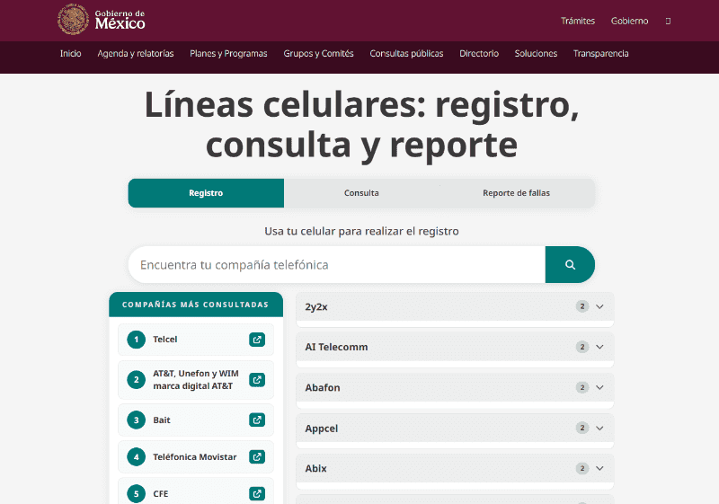 ESPECIAL / portal.crt.gob.mx