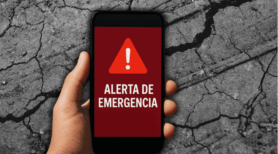 El mensaje de alerta será claro para evitar que la ciudadanía confunda el simulacro con un evento real. ESPECIAL/Gobierno de México/Canva