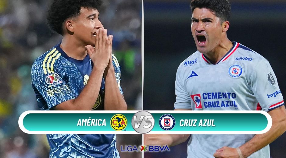 América y Cruz Azul se enfrentan en un compromiso correspondiente a la Jornada 14 que promete emociones intensas. ESPECIAL / IMAGO7 y CANVA