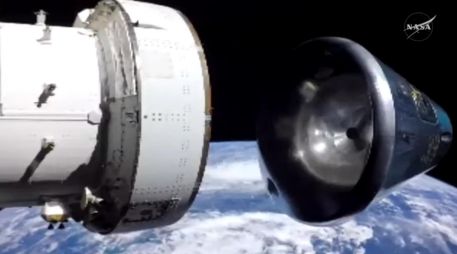 Al entrar en la atmósfera terrestre alcanzarán una velocidad de casi 40 mil kilómetros por hora. EFE/NASA