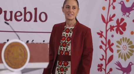 La Presidenta Claudia Sheinbaum reconoció que las protestas de productores agrícolas son justificadas. SUN/G. Pano