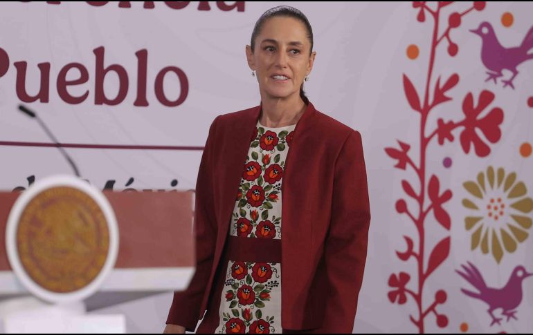 La Presidenta Claudia Sheinbaum reconoció que las protestas de productores agrícolas son justificadas. SUN/G. Pano