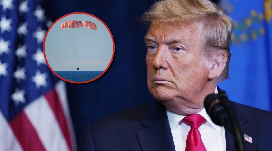 Donald Trump prometió que pronto recibirá a los astronautas de Artemis II en la Casa Blanca. EFE