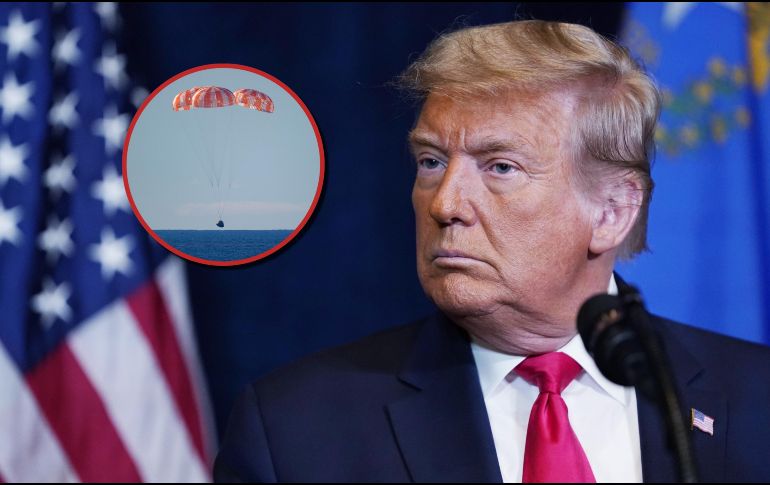 Donald Trump prometió que pronto recibirá a los astronautas de Artemis II en la Casa Blanca. EFE