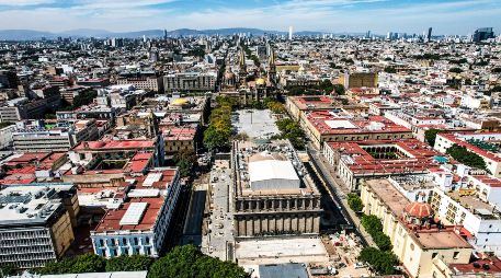 El predio se ubica en la manzana del Centro Histórico que comprende las calles de Independencia, Pino Suárez, Juan Manuel y Belén. EL INFORMADOR / ARCHIVO