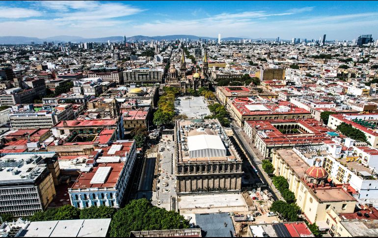 El predio se ubica en la manzana del Centro Histórico que comprende las calles de Independencia, Pino Suárez, Juan Manuel y Belén. EL INFORMADOR / ARCHIVO