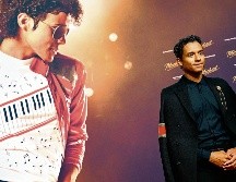 Jaafar Jackson posa para los fotógrafos tras su llegada a la alfombra roja para el preestreno mundial de la película biográfica de Michael Jackson, “Michael”, en Berlín. AFP