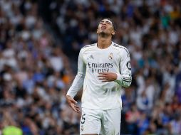 Jude Bellingham. El inglés reapareció como titular, pero poco pudo hacer para ayudar al Madrid. EFE/J. Martín