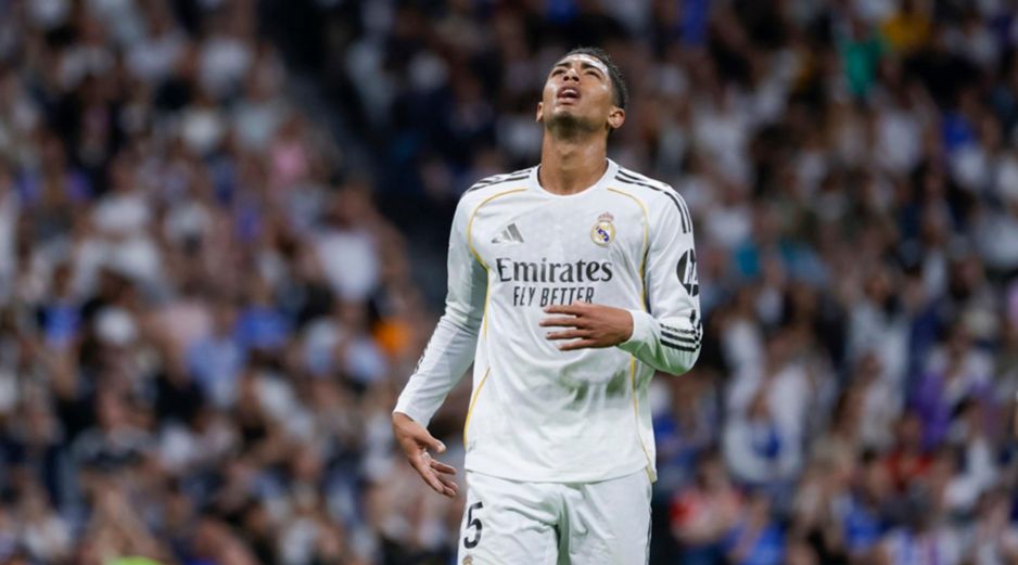 Jude Bellingham. El inglés reapareció como titular, pero poco pudo hacer para ayudar al Madrid. EFE/J. Martín