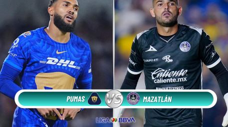 Pumas recibe a Mazatlán en el Estadio Olímpico Universitario con el objetivo de asegurar su pase directo a la Liguilla del Clausura 2026. ESPECIAL / IMAGO7 y CANVA