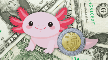 Al menudeo, el dólar se terminó vendiendo en 17.71 pesos en ventanillas de Banamex y significó una baja de 60 centavos en la semana. ESPECIAL / CANVA