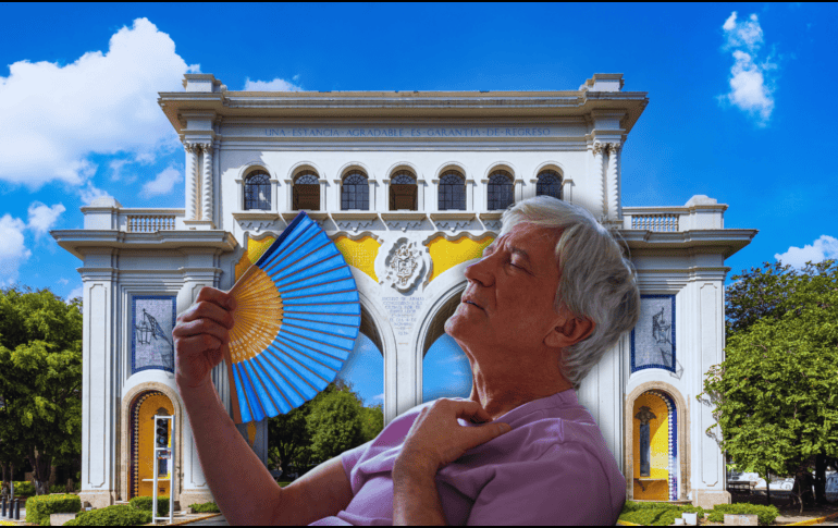 Clima en Guadalajara: Mañana domingo 12 de abril la situación será aún más sofocante, pues la temperatura máxima escalará hasta los 33 grados. ESPECIAL / CANVA