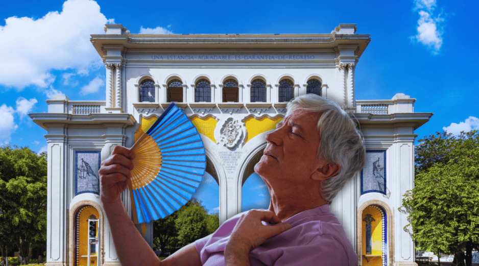 Clima en Guadalajara: Mañana domingo 12 de abril la situación será aún más sofocante, pues la temperatura máxima escalará hasta los 33 grados. ESPECIAL / CANVA